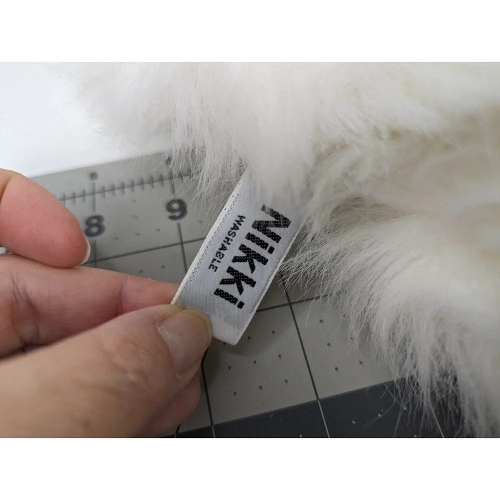 Russ Nikki White Cat Plush 12 Inch Caress Pets Stuffed Animal Toy‎